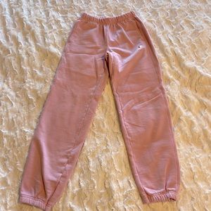 Champion Reverse Weave Sweatpants, Pink, XS